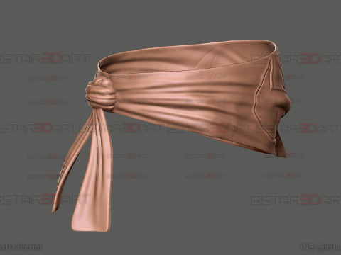 The Iron Fist Eye Mask - Marvel Comics Cosplay 3D Baskı Modeli