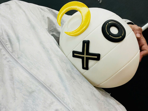 Benimaru Shinmon Helmet - Fire Force Anime Cosplay Modello di stampa 3D