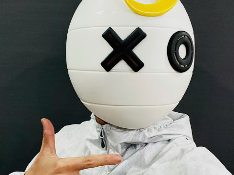 Benimaru Shinmon Helmet - Fire Force Anime Cosplay Modello di stampa 3D