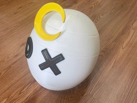 Benimaru Shinmon Helmet - Fire Force Anime Cosplay 3D Print Model