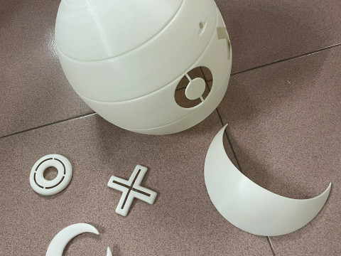 Benimaru Shinmon Helmet - Fire Force Anime Cosplay Modello di stampa 3D