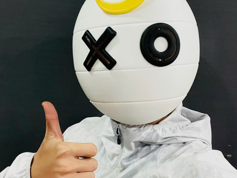 Benimaru Shinmon Helmet - Fire Force Anime Cosplay Modello di stampa 3D