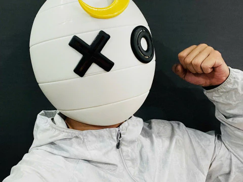 Benimaru Shinmon Helmet - Fire Force Anime Cosplay 3D Print Model