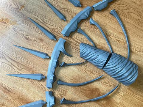 Crossbow Devil Quanxi Arm Weapon - Chainsaw Man Cosplay Modèles 3D en vedette