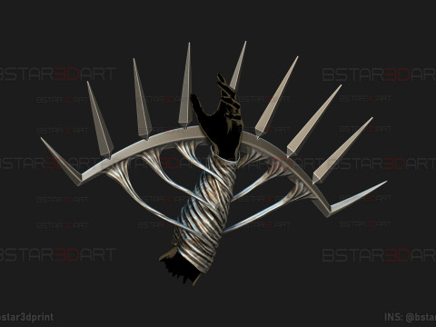 Crossbow Devil Quanxi Arm Weapon - Chainsaw Man Cosplay Modèles 3D en vedette