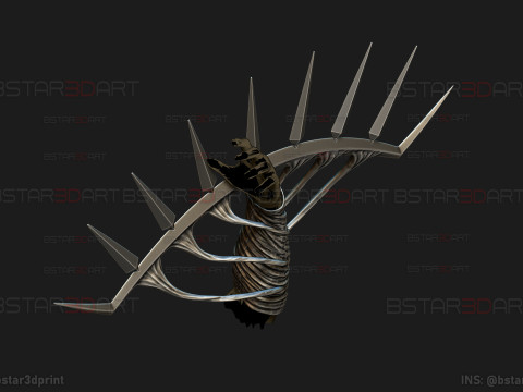 Crossbow Devil Quanxi Arm Weapon - Chainsaw Man Cosplay Modèles 3D en vedette
