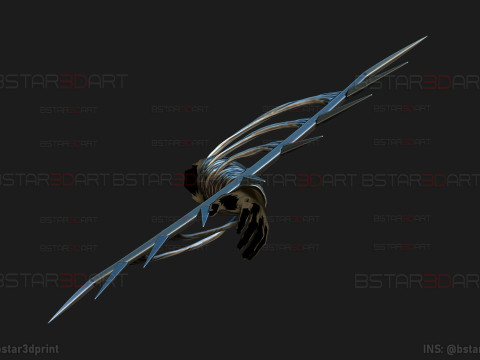 Crossbow Devil Quanxi Arm Weapon - Chainsaw Man Cosplay Modèles 3D en vedette