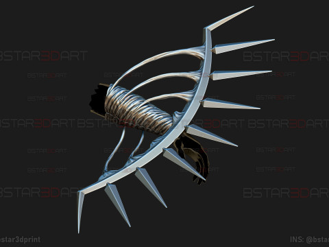 Crossbow Devil Quanxi Arm Weapon - Chainsaw Man Cosplay Modèles 3D en vedette