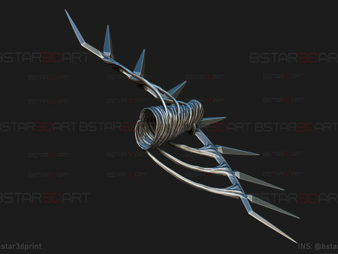 Crossbow Devil Quanxi Arm Weapon - Chainsaw Man Cosplay Modèles 3D en vedette