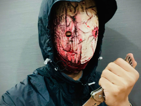 The Legion Frank Smeared Mask - Dead by Daylight - Horror Mask 3D Print Model