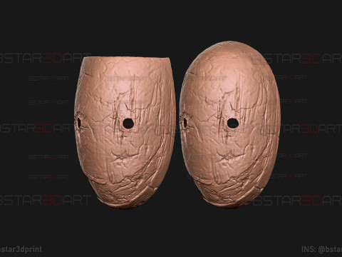 The Legion Frank Smeared Mask - Dead by Daylight - Horror Mask 3D Print Model