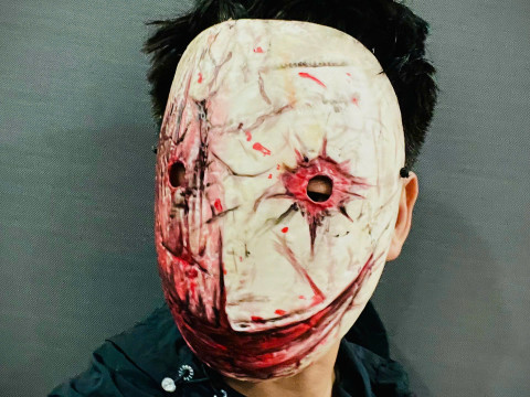 The Legion Frank Smeared Mask - Dead by Daylight - Horror Mask 3D Print Model
