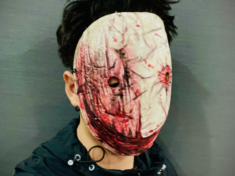 The Legion Frank Smeared Mask - Dead by Daylight - Horror Mask 3D Print Model