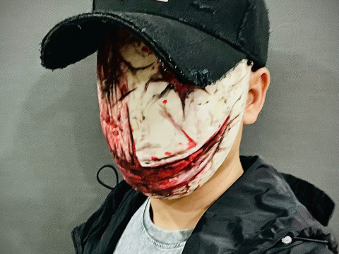 The Legion Frank Smeared Mask - Dead by Daylight - Horror Mask 3D Print Model