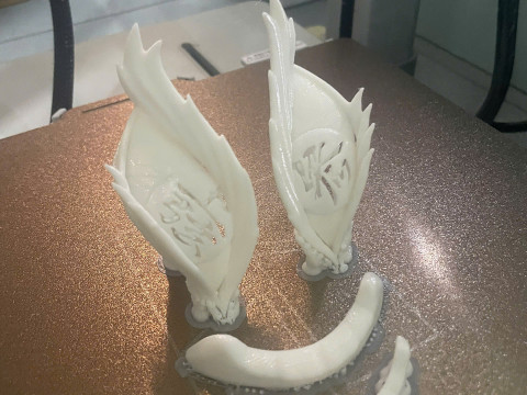 Akaza Head Wearable - Demon Slayer - Kimetsu no Yaiba Cosplay 3D Print Model