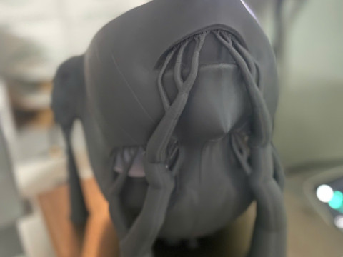 Akaza Head Wearable - Demon Slayer - Kimetsu no Yaiba Cosplay 3D Print Model