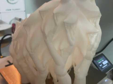 Akaza Head Wearable - Demon Slayer - Kimetsu no Yaiba Cosplay 3D Print Model