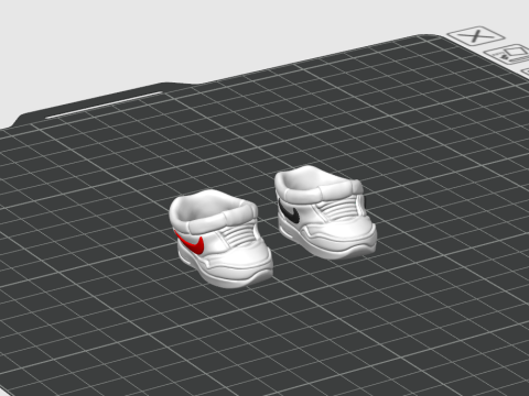 Labubu Accessories Toys - Shoes Wearable 3D Print Model
