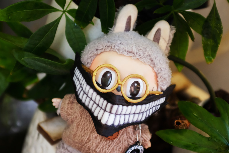 Labubu Accessories - Dandadan Face Mask - costume for Halloween 3D Print Model .c4d .max .obj .3ds .fbx .stl .blend 