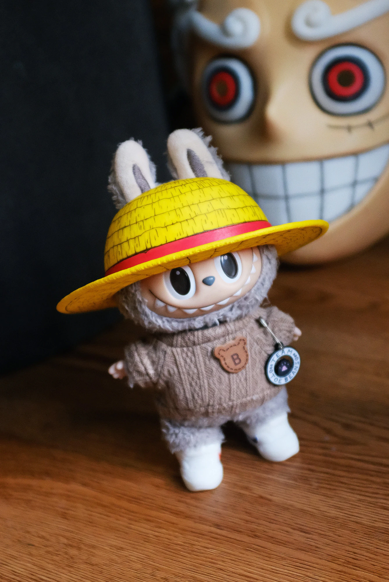 Labubu Accessories - Luffy Hat - costume for Halloween 3D Print Model .c4d .max .obj .3ds .fbx .stl .blend 