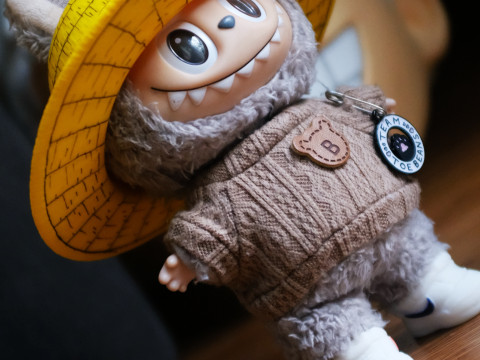 Labubu Accessories - Luffy Hat - costume for Halloween 3D 打印模型