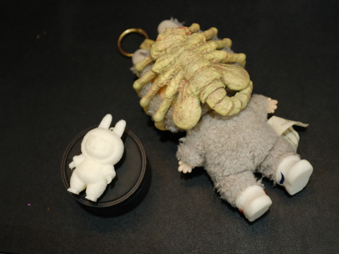 Labubu Accessories - Knight hat and glasses - costume for Halloween 3D 打印模型