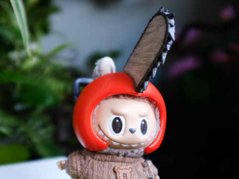 Labubu Accessories - Pochita mask - Chainsaw Man costume for Halloween 3D Print Model