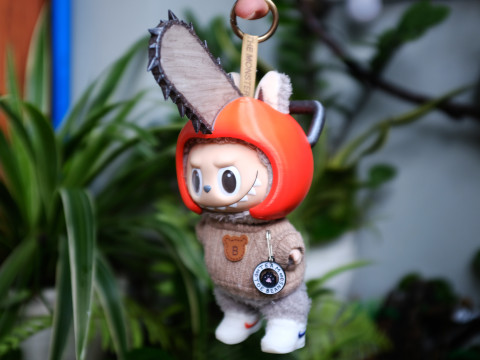 Labubu Accessories - Pochita mask - Chainsaw Man costume for Halloween 3D Print Model