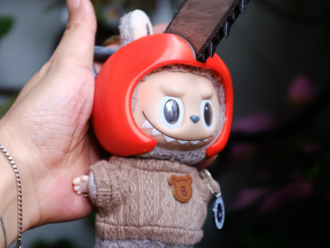 Labubu Accessories - Pochita mask - Chainsaw Man costume for Halloween 3D Print Model