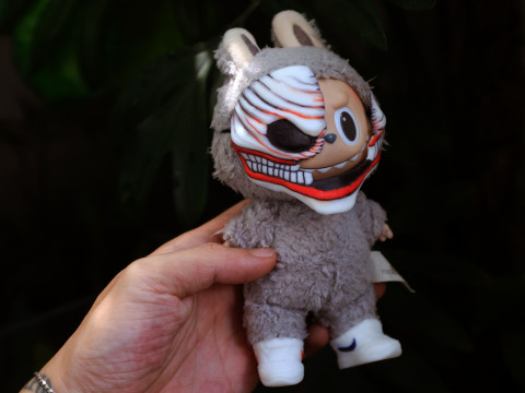 Labubu Accessories - Aira Shiratori Mask - Dandadan - costume for Halloween Model do druku 3D