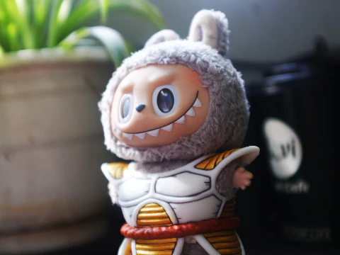 Labubu Accessories - Vegeta Saiyan Armor and shoes - Dragon Ball costume for Halloween 3D Print Model