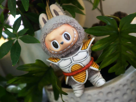 Labubu Accessories - Vegeta Saiyan Armor and shoes - Dragon Ball costume for Halloween 3D Print Model