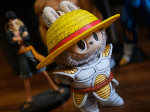 Labubu Accessories - Vegeta Saiyan Armor and shoes - Dragon Ball costume for Halloween 3D Print Model