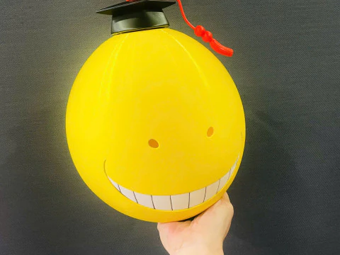 Korosensei Mask Cosplay - Assasination Classroom Anime 3D Print Model