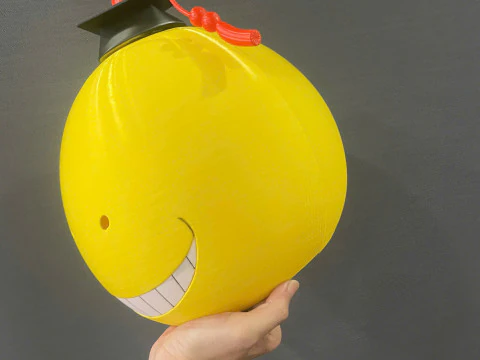 Korosensei Mask Cosplay - Assasination Classroom Anime 3D Print Model