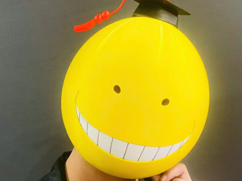 Korosensei Mask Cosplay - Assasination Classroom Anime 3D Print Model