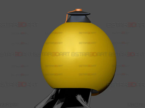Korosensei Mask Cosplay - Assasination Classroom Anime 3D Print Model