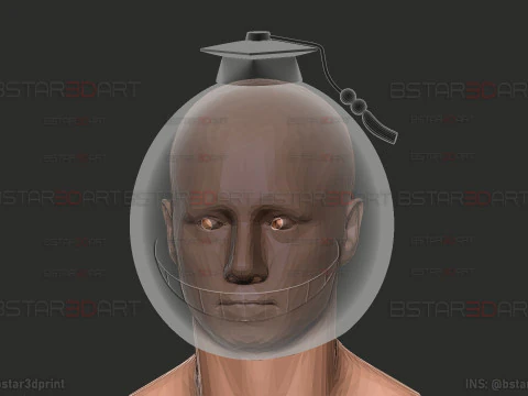 Korosensei Mask Cosplay - Assasination Classroom Anime 3D Print Model