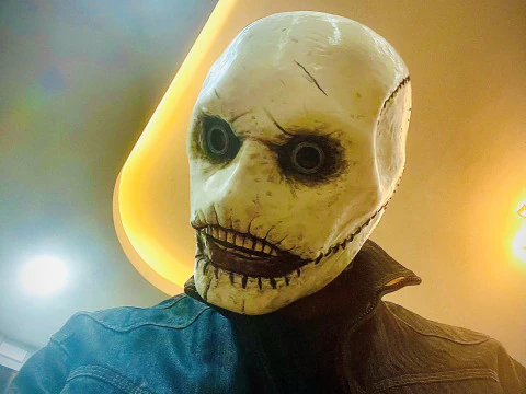 スリップノット コーリー テイラー マスク 高品質ディテール ハロウィン コスプレ用 3Dプリントモデル