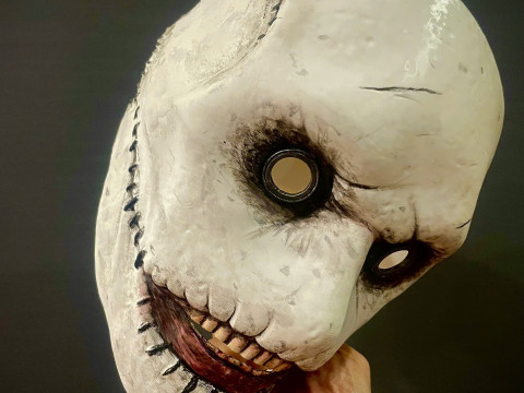 Slipknot Corey Taylor Mask High Quality Details For Halloween Cosplay Model Cetak 3D
