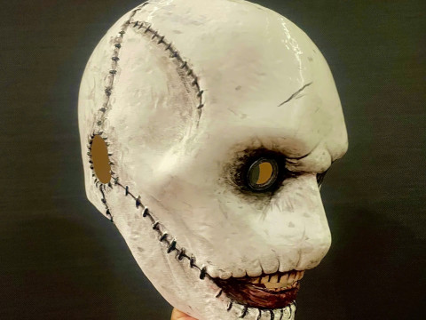 Slipknot Corey Taylor Mask High Quality Details For Halloween Cosplay Model Cetak 3D