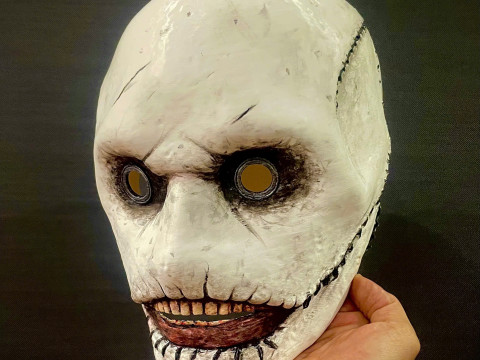 Slipknot Corey Taylor Mask High Quality Details For Halloween Cosplay Model Cetak 3D