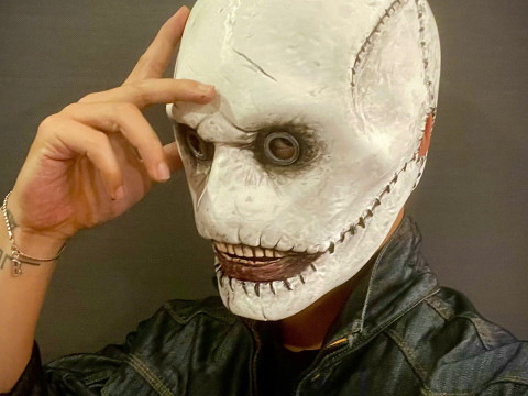 Slipknot Corey Taylor Mask High Quality Details For Halloween Cosplay Model Cetak 3D