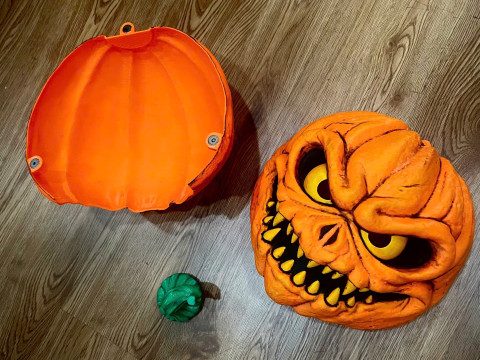 Jack-O-Lantern Wearable - Pumpkin Decoration and Cosplay for Halloween 3D Druckmodell