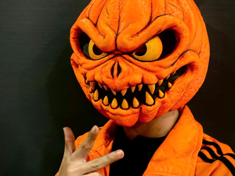 Jack-O-Lantern Wearable - Pumpkin Decoration and Cosplay for Halloween 3D Druckmodell