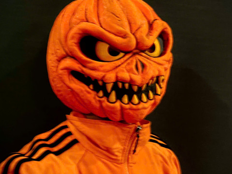 Jack-O-Lantern Wearable - Pumpkin Decoration and Cosplay for Halloween 3D Druckmodell