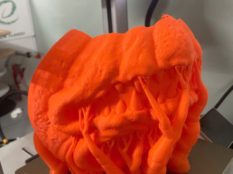 Jack-O-Lantern Wearable - Pumpkin Decoration and Cosplay for Halloween 3D Druckmodell