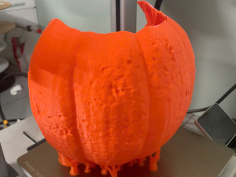 Jack-O-Lantern Wearable - Pumpkin Decoration and Cosplay for Halloween 3D Druckmodell