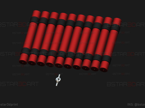 Bomb Devil Reze Skirts - Chainsawman Anime Cosplay 3Dプリントモデル