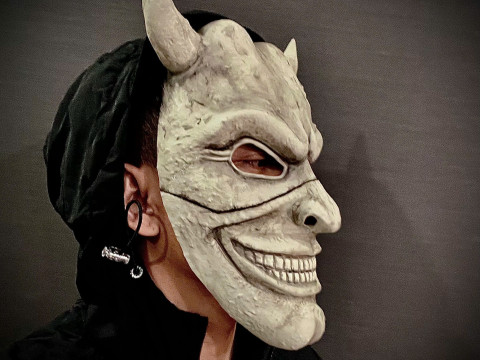 Black Phone 2 Mask - Halloween Cosplay 3Dプリントモデル